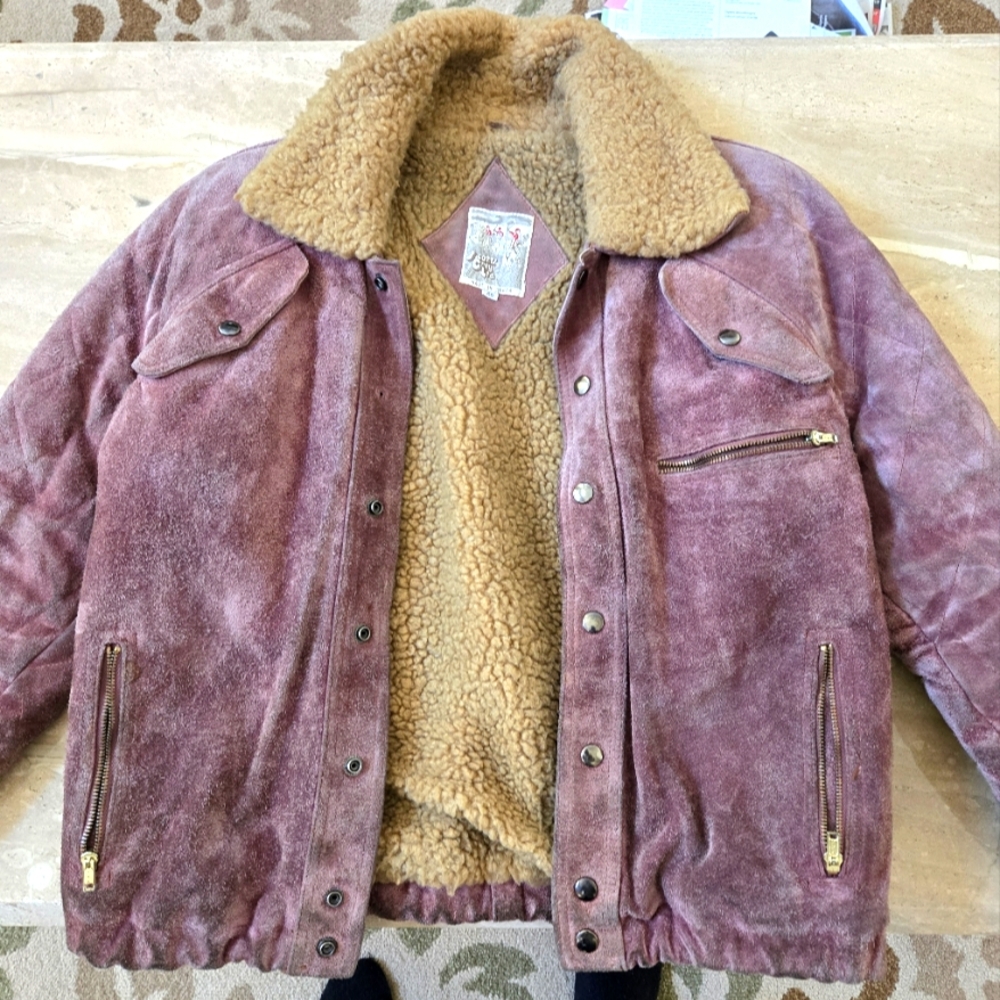 Scotts ltd rawhide leather jacket